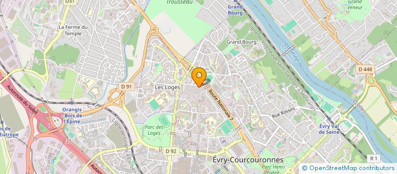 localisation de l'entreprise SPIKE à EVRY-COURCOURONNES