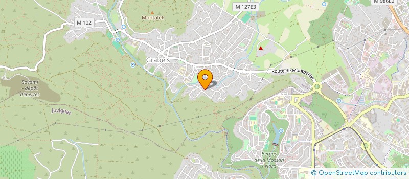 localisation de l'entreprise SPIKE  GRABELS