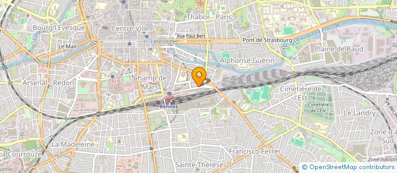 localisation de l'entreprise SPIKEELABS à RENNES