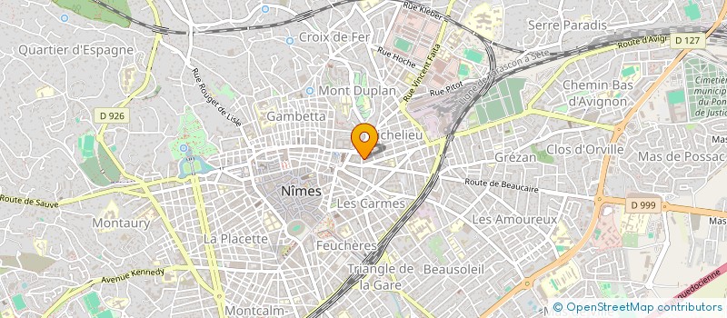 localisation de l'entreprise SPIKES MOTO CLUB  NIMES