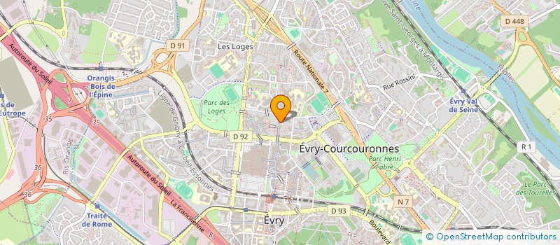 localisation de l'entreprise SPIKETEC à EVRY-COURCOURONNES