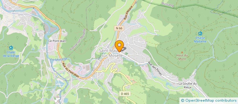 localisation de l'entreprise SPILLER AMEUBLEMENT à SAINT-MAURICE-SUR-MOSELLE