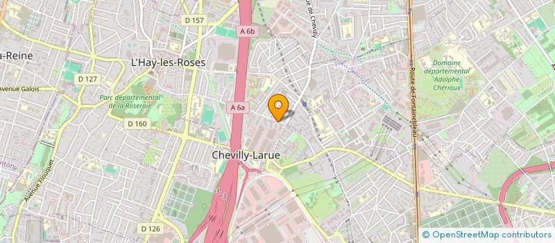 localisation de l'entreprise SPILOR INDUSTRIES à L'HAY-LES-ROSES