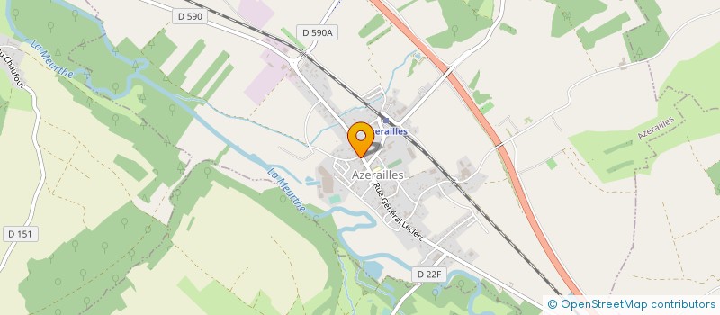 localisation de l'entreprise SPIM  AZERAILLES