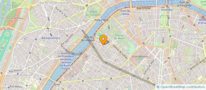 localisation de l'entreprise SPIM HOLDING 15  PARIS