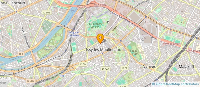 localisation de l'entreprise SPIM92, SOINS PALLIATIFS A ISSY LES MOULINEAUX à ISSY-LES-MOULINEAUX