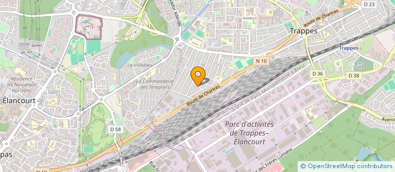 localisation de l'entreprise SPIMA  TRAPPES