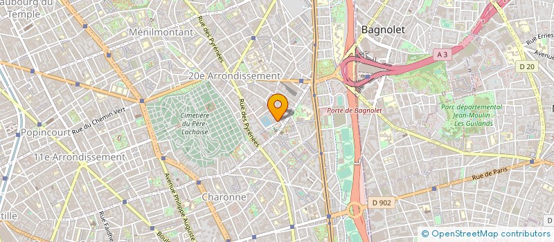 localisation de l'entreprise SPIMAC  PARIS