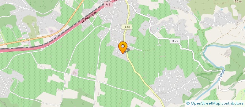 localisation de l'entreprise SPIMMO  VIDAUBAN