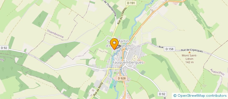 localisation de l'entreprise SPIMMO  SAINT-MARTIN-D'HARDINGHEM