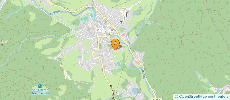 localisation de l'entreprise SPIMS-SECURITE  MASEVAUX-NIEDERBRUCK