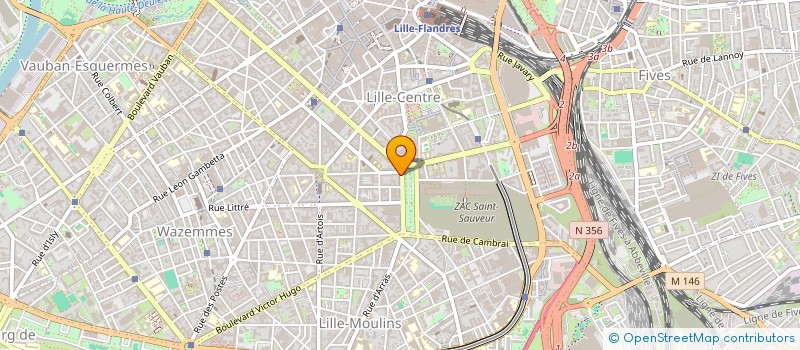 localisation de l'entreprise SPIN CAPITAL PARTNERS à LILLE