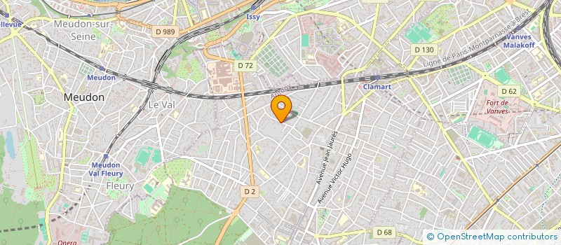localisation de l'entreprise SPIN CONSEILS à CLAMART