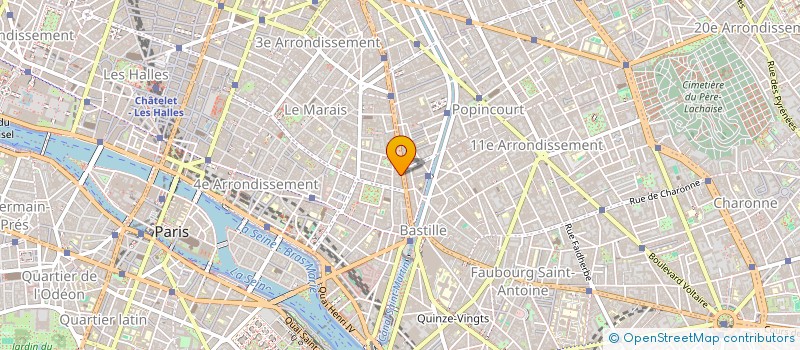 localisation de l'entreprise SPIN CYCLE THEATER & PRODUCTIONS  PARIS