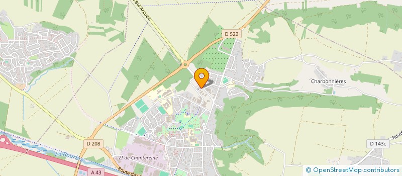 localisation de l'entreprise SPIN N FLOW à BOURGOIN-JALLIEU