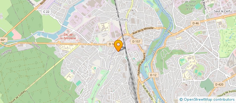 localisation de l'entreprise SPINA FLOQ' à EPINAL