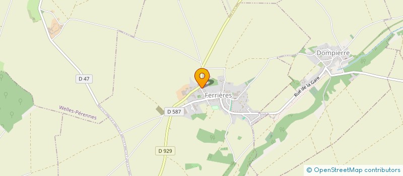 localisation de l'entreprise SPINA TRONIC à FERRIERES