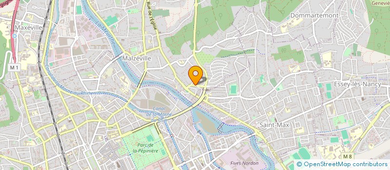 localisation de l'entreprise SPINAFORMATION  MALZEVILLE