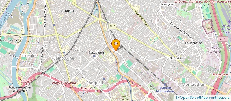 localisation de l'entreprise SPINALONGA à TOULOUSE