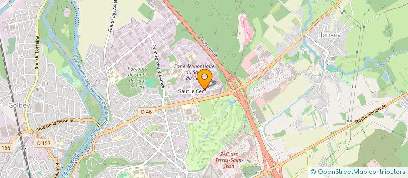 localisation de l'entreprise SPINALOPTIC à EPINAL