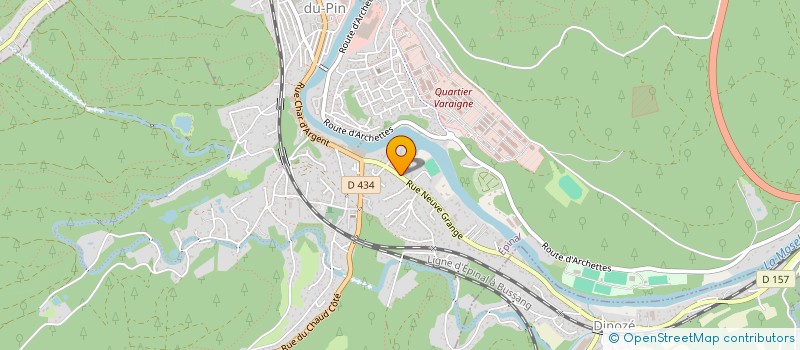 localisation de l'entreprise SPINAPAIN  LONGCHAMP