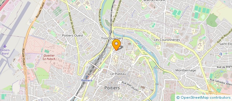 localisation de l'entreprise SPINDLER LAURENCE  POITIERS