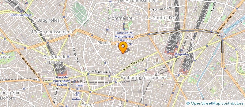 localisation de l'entreprise SPINE à PARIS