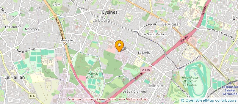 localisation de l'entreprise SPINE ARCHERY à EYSINES