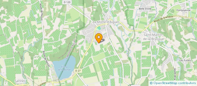 localisation de l'entreprise SPINE DYNAMIX  LA MOTTE-D'AIGUES