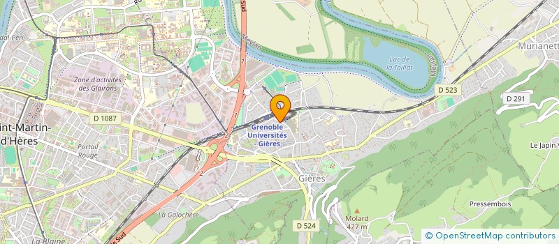 localisation de l'entreprise SPINE EVENTS  GIERES