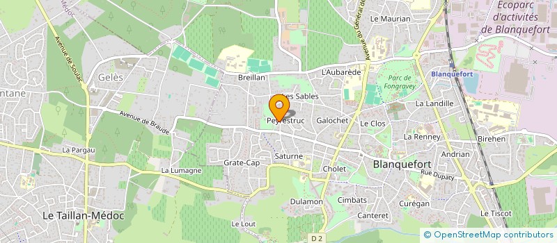 localisation de l'entreprise SPINEG CONSEIL à BLANQUEFORT