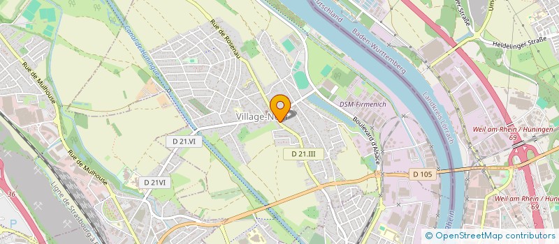 localisation de l'entreprise SPINELLA MARCELLO SARL  VILLAGE-NEUF