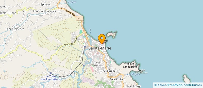 localisation de l'entreprise SPINELLE ECLAT à SAINTE-MARIE