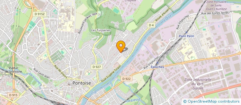 localisation de l'entreprise SPINELLI PATISSERIE à PONTOISE