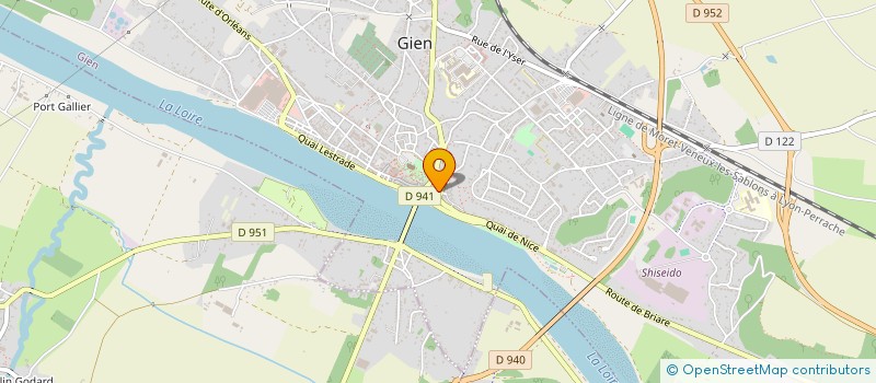 localisation de l'entreprise SPINEX CORP à GIEN