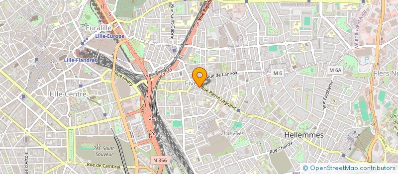 localisation de l'entreprise SPINGHAR BOUCHERIE à LILLE