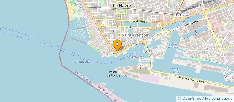 localisation de l'entreprise SPINNAKER à LE HAVRE