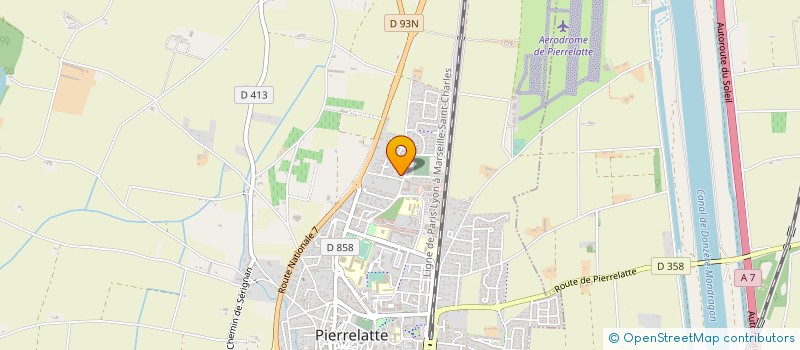 localisation de l'entreprise SPINNPACK EMBALSPI à PIERRELATTE