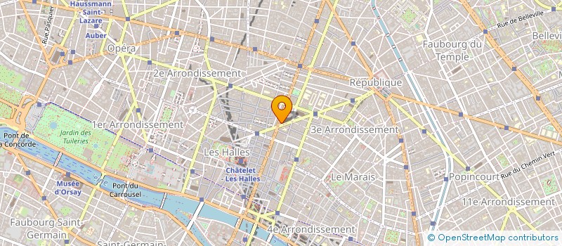 localisation de l'entreprise SPINOFF FRANCE à PARIS
