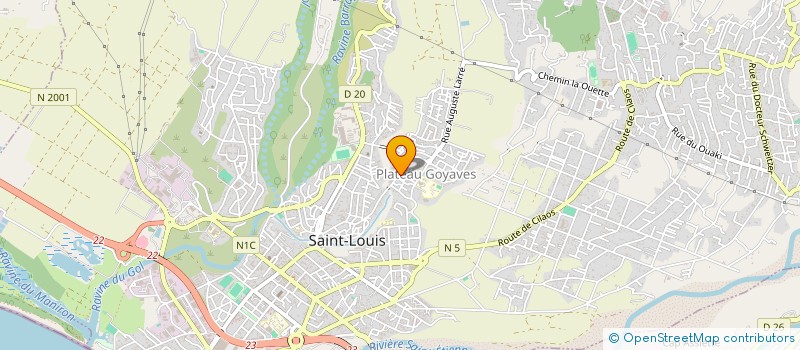 localisation de l'entreprise SPINOKIO  SAINT-LOUIS