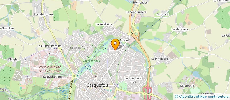 localisation de l'entreprise SPINOSI  CARQUEFOU