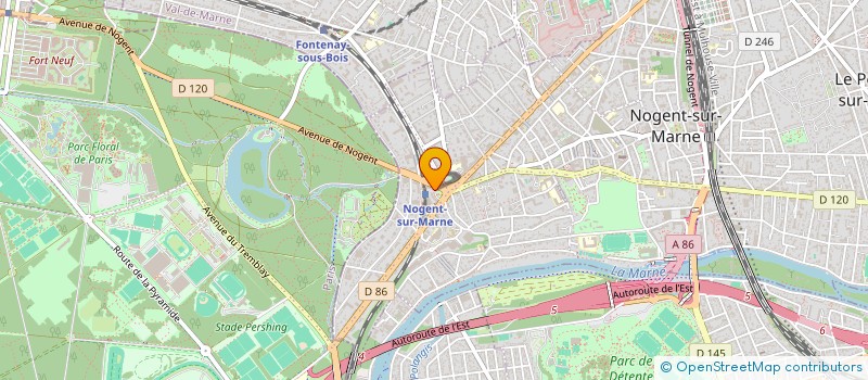 localisation de l'entreprise SPINOZA  NOGENT-SUR-MARNE