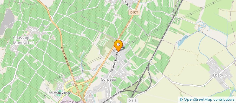 localisation de l'entreprise SPINOZA  CORPEAU