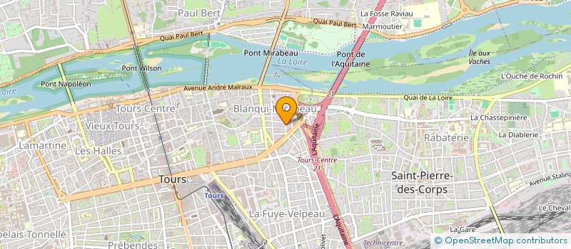 localisation de l'entreprise SPINTAO SAS  TOURS