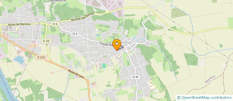 localisation de l'entreprise SPINTECH INDUSTRIE  REYRIEUX
