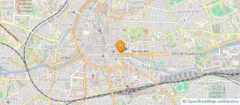 localisation de l'entreprise SPIQUEL-LENOBLE à RENNES