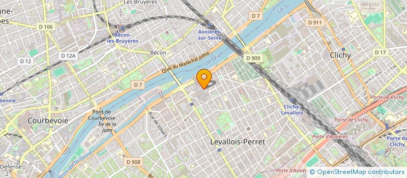 localisation de l'entreprise SPIRAL FINANCE à LEVALLOIS-PERRET