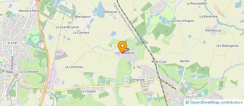 localisation de l'entreprise SPIRAL'IN ASSOCIATION  NESMY