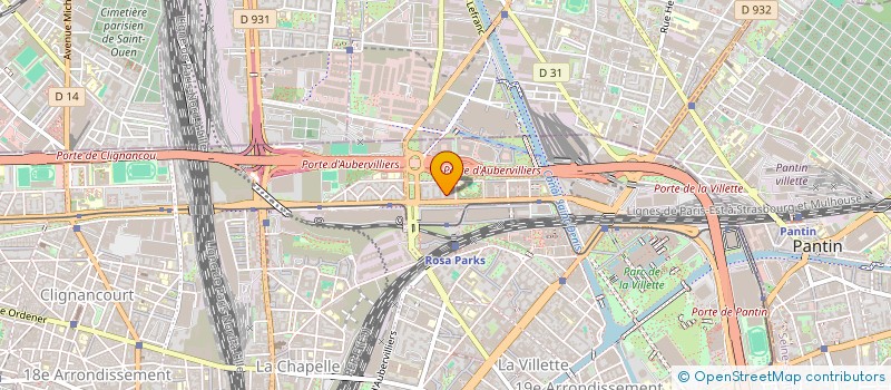 localisation de l'entreprise SPIRAL TRANSPORT LOGISTIQUE  PARIS