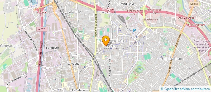 localisation de l'entreprise SPIRALE  TOULOUSE